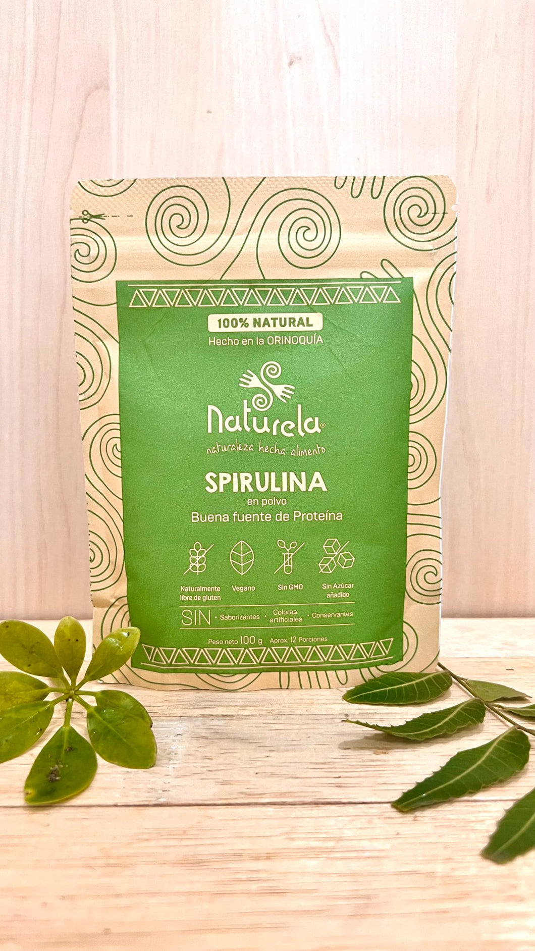 spirulina en polvo