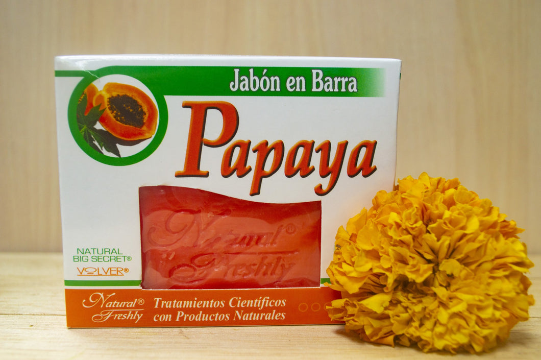 jabon en barra papaya barranquilla
